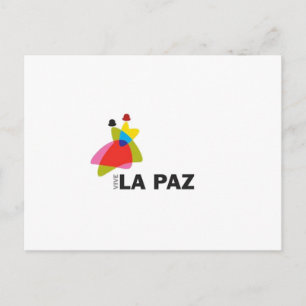 Tarjeta postal Vive La Paz Postcard