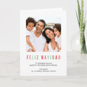 Tarjetas Navideñas de Photo Colored Healthcare Holiday Card