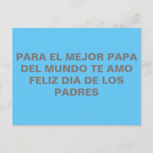 Tarjetas para el dia del padre postcard
