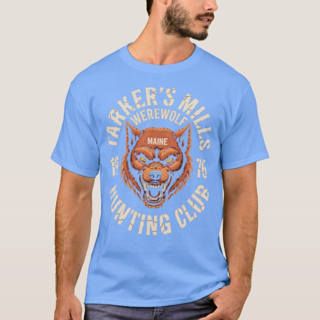 Tarker's Mills Werewolf Hunting Club T-Shirt (Front)