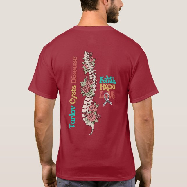 Tarlov Cyst Disease T-Shirt (Back)