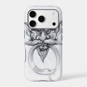 TAROT/ANTIQUE FANTASY GROTESQUE MASK Black White