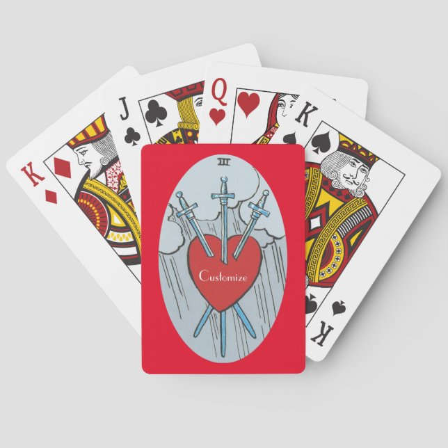 Tarot Card 3 Swords Thunder_Cove (Back)