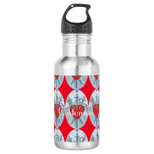 Tarot Card 3 Swords Thunder_Cove 532 Ml Water Bottle