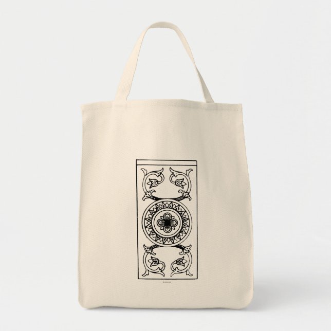 Tarot Card: Ace Of Pences Tote Bag (Front)