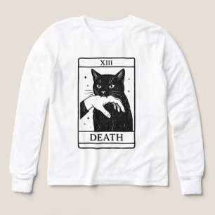 Tarot Card Black Cat Shirt – Tarot Death Tee, Witc
