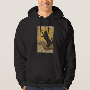 Tarot Card Cat  The Fool Hoodie