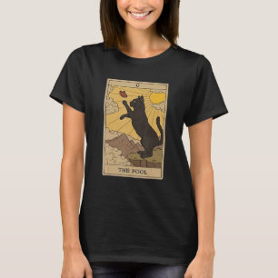 Tarot Card Cat The Fool T-Shirt