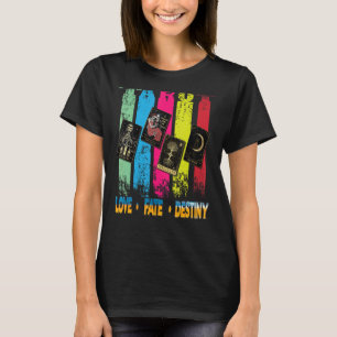 Tarot Card Death Card Love Faith Destiny Retro Got T-Shirt