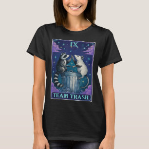 Tarot Card Deck Team Trash Racoon Tarot Cards Del T-Shirt
