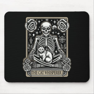 Tarot Card Emo Gothic - Occult The Cat Whisperer  Mouse Pad