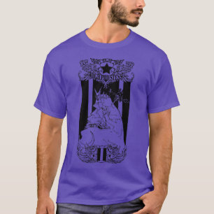 Tarot Card  High Priestess Occult Scary Gothic  T-Shirt