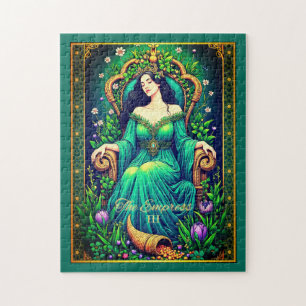 Tarot Card Illustration, The Empress Jigsaw Puzzle