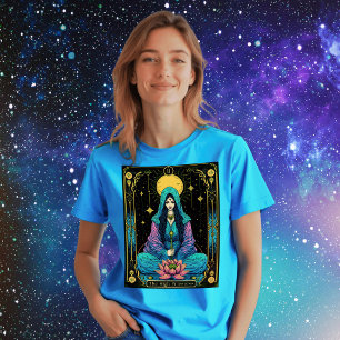 Tarot Card Illustration, The Moon T-Shirt