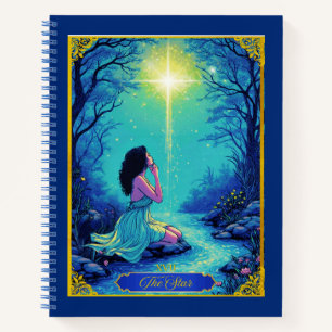 Tarot Card Illustration, The Star Journal