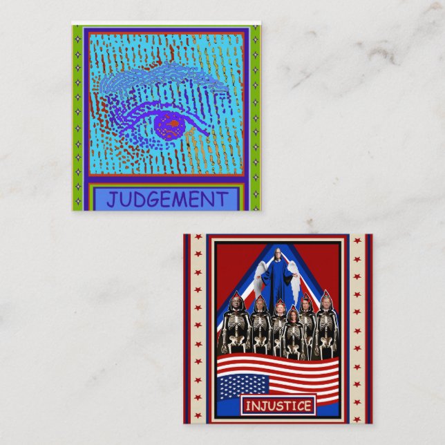 Tarot Card - JUDGEMENT (Front/Back)