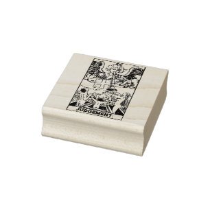 Tarot Card: Judgement: Personalised Text Rubber Stamp