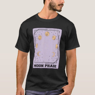 Tarot Card Moon Phases Mystical Cards Occult T-Shirt
