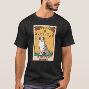 Tarot Card  Occult Magic Occultism Dog Australian  T-Shirt