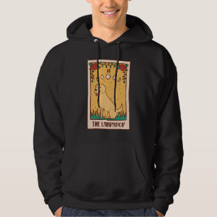 Tarot Card  Occult Magic Occultism Dog Labrador Re Hoodie