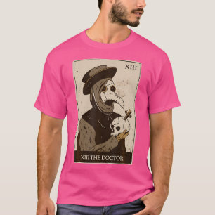 Tarot Card Plague Medical Doctor Magic Occult T-Shirt