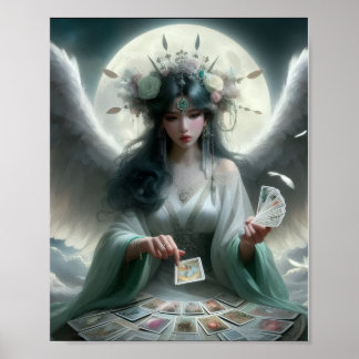 Tarot card poster
