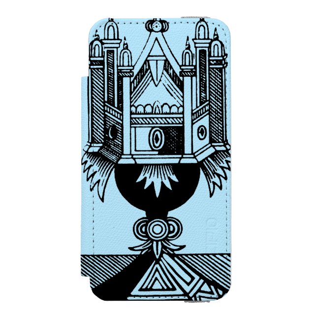 Tarot Card: The Ace Of Cups Incipio iPhone Wallet Case (Folio Front)