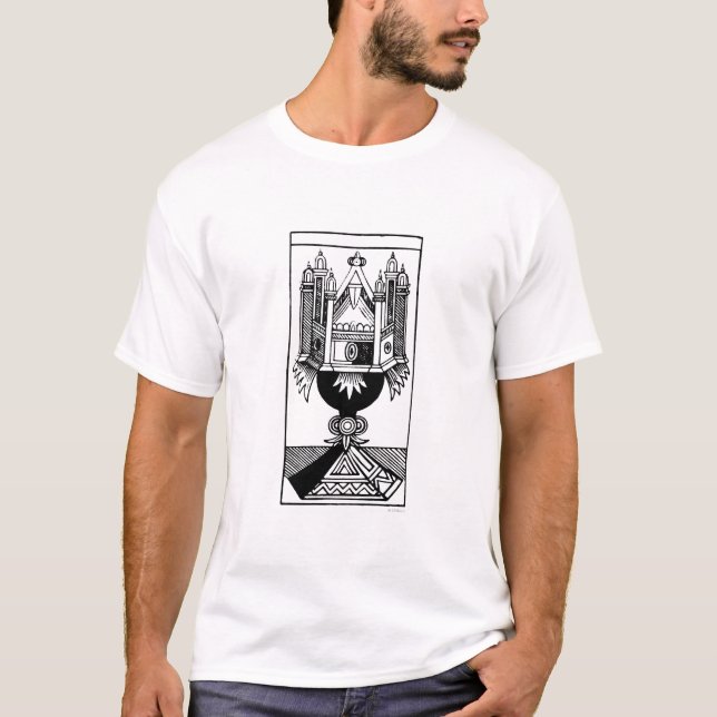 Tarot Card: The Ace Of Cups T-Shirt (Front)