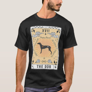 Tarot Card The Dog Vanjari Hound Celestial Space G T-Shirt