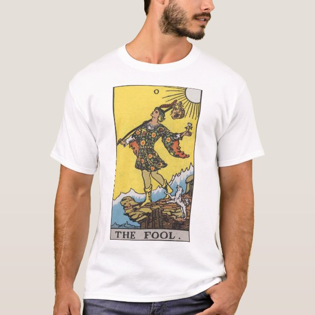 Tarot Card - The Fool T-Shirt (Front)