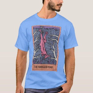 Tarot Card The Hanged Man And Sphynx Cat Lover Occ T-Shirt