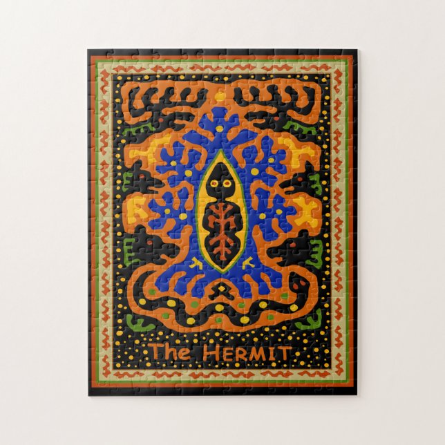 TAROT CARD - THE HERMIT JIGSAW PUZZLE (Vertical)