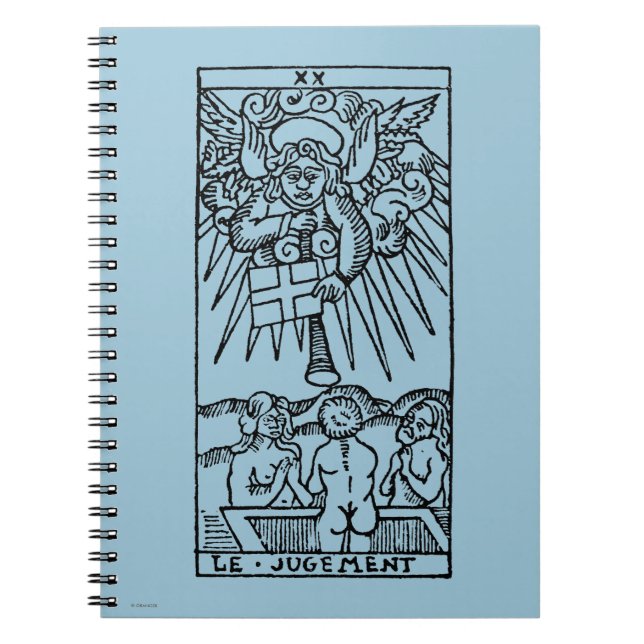 Tarot Card: The Judgement Notebook (Front)