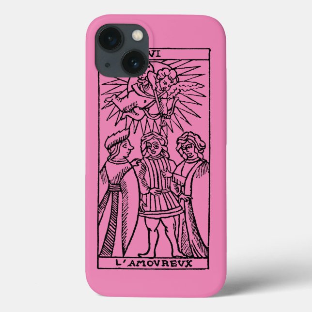 Tarot Card: The Lovers Case-Mate iPhone Case (Back)