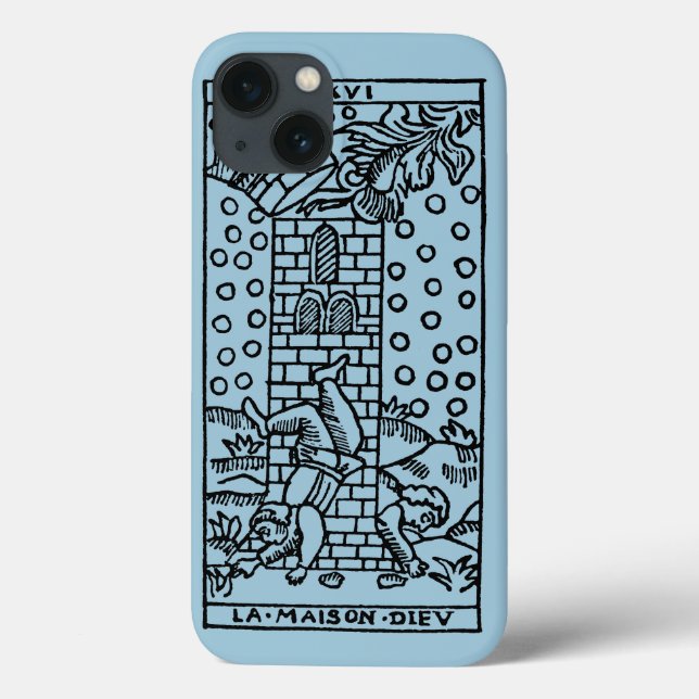 Tarot Card: The Madhouse Case-Mate iPhone Case (Back)