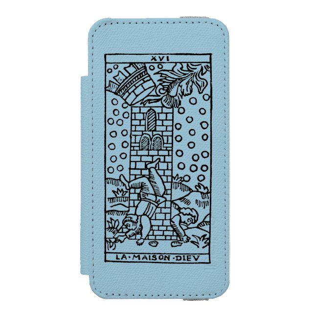 Tarot Card: The Madhouse Incipio iPhone Wallet Case (Folio Front)