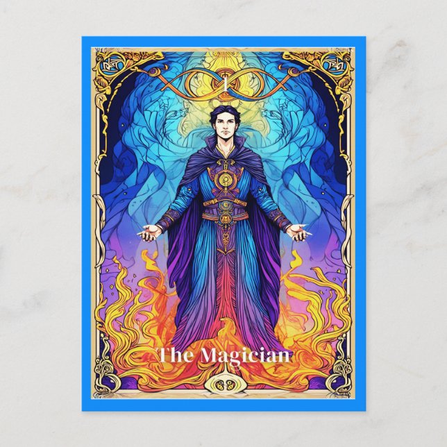 Tarot Card The Magician (Front)