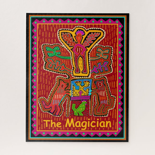 TAROT CARD - THE MAGICIAN JIGSAW PUZZLE (Vertical)
