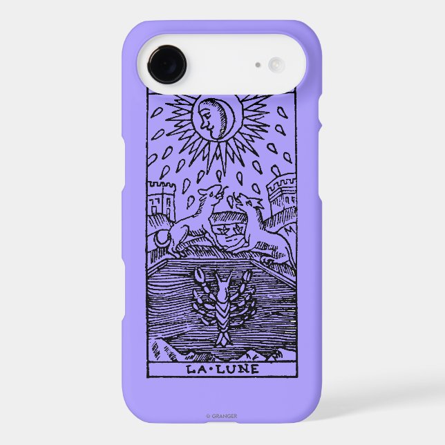 Tarot Card: The Moon Case-Mate iPhone Case (Back)