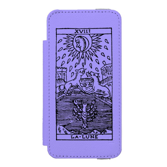 Tarot Card: The Moon Incipio iPhone Wallet Case (Folio Front)