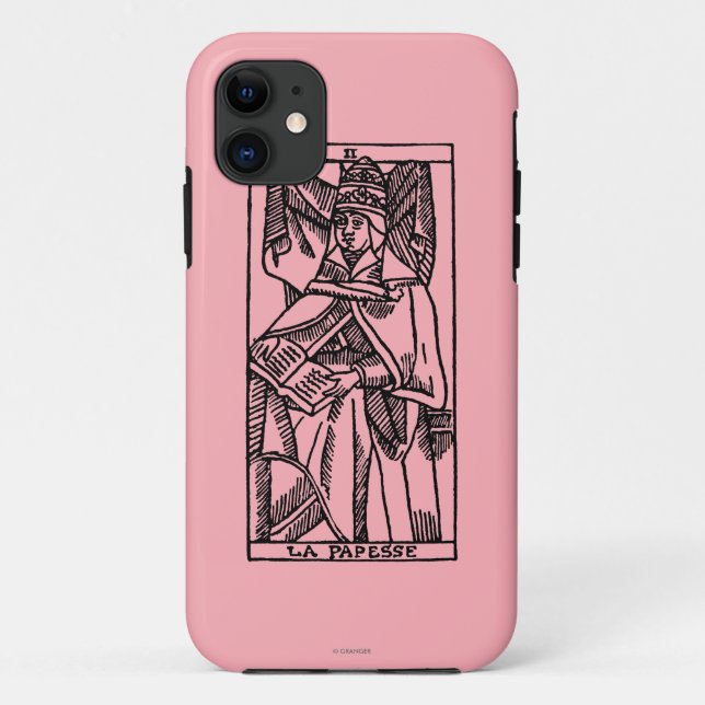 Tarot Card: The Popess Case-Mate iPhone Case (Back)