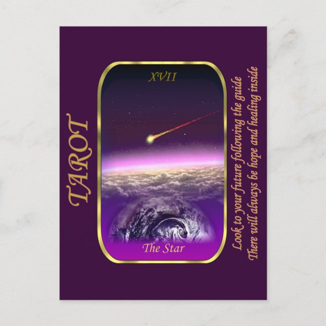 Tarot Card - The Star (Front)