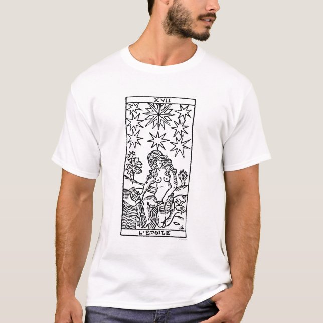 Tarot Card: The Stars T-Shirt (Front)