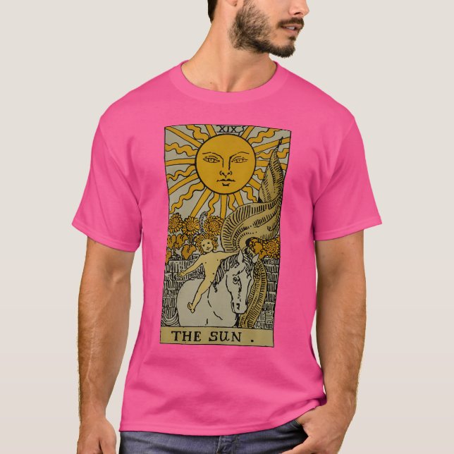 Tarot Card The Sun T-Shirt (Front)