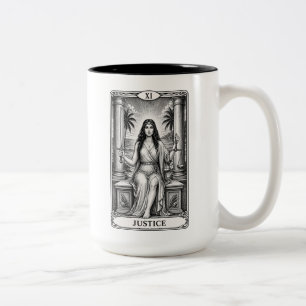tarot card themed coffee mug