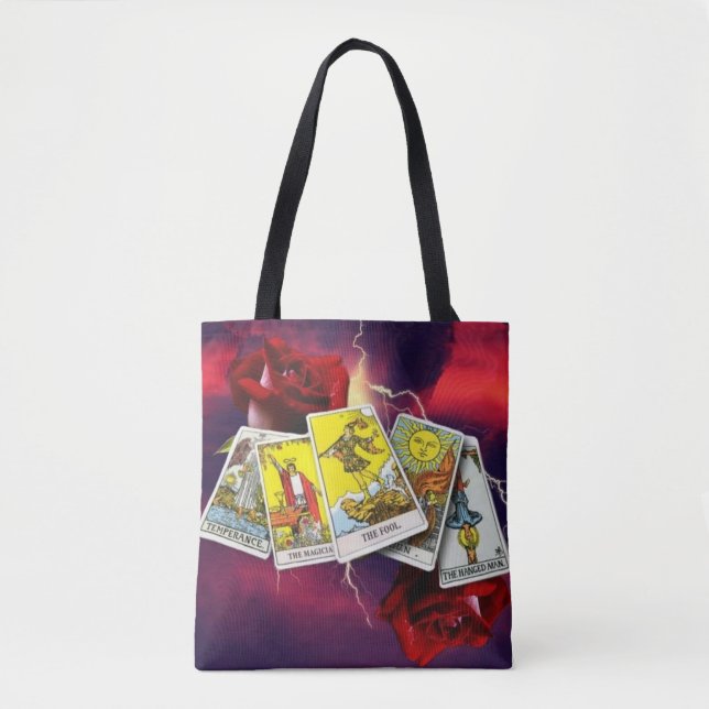 Tarot card tote (Front)