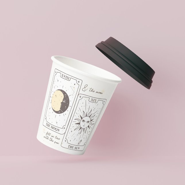 Tarot Cards | Bridal Shower | Wedding | Lovers Paper Cups (Creator Uploaded)