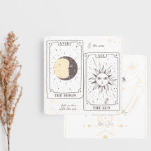 Tarot Cards | Bridal Shower | Wedding | Neutrals