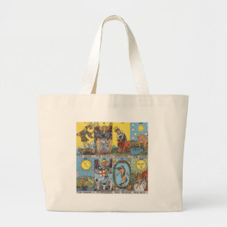 Tarot Cards Collage Large Tote Bag