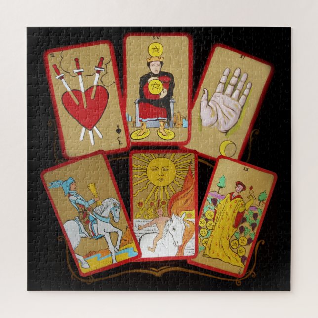Tarot Cards Jigsaw Puzzle (Vertical)
